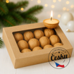 Obrázok z Sada 15 ks plávajúcich sviečok vlašský orech v darčekovom balení