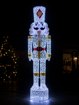 Obrázok z XL LED vánoční louskáček 120 cm – svítící venkovní i vnitřní vánoční dekorace s časovačem