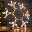 Obrázok z Vianočné LED osvetlenie vločka 50 cm s FLASH