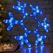 Obrázok z Vianočné LED osvetlenie vločka 50 cm s FLASH
