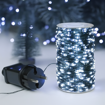 Obrázok z Nano LED vianočné reťaz vonkajšie 1000led / 100m, 8 programov