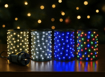 Obrázok z Nano LED vianočné reťaz vonkajšie 1000led / 100m, 8 programov