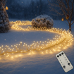 Obrázok z Nano LED vianočná reťaz - ježko, vonkajšie 1500 LED / 55 m s ovládačom, časovačom, pamäťou a reguláciou intenzity svietenia