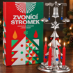 Obrázok z Anjelské zvonenie – tradičný zvoniaci stromček, obnovená česká výroba