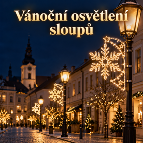Obrázok pre kategóriu Vánoční osvětlení sloupů